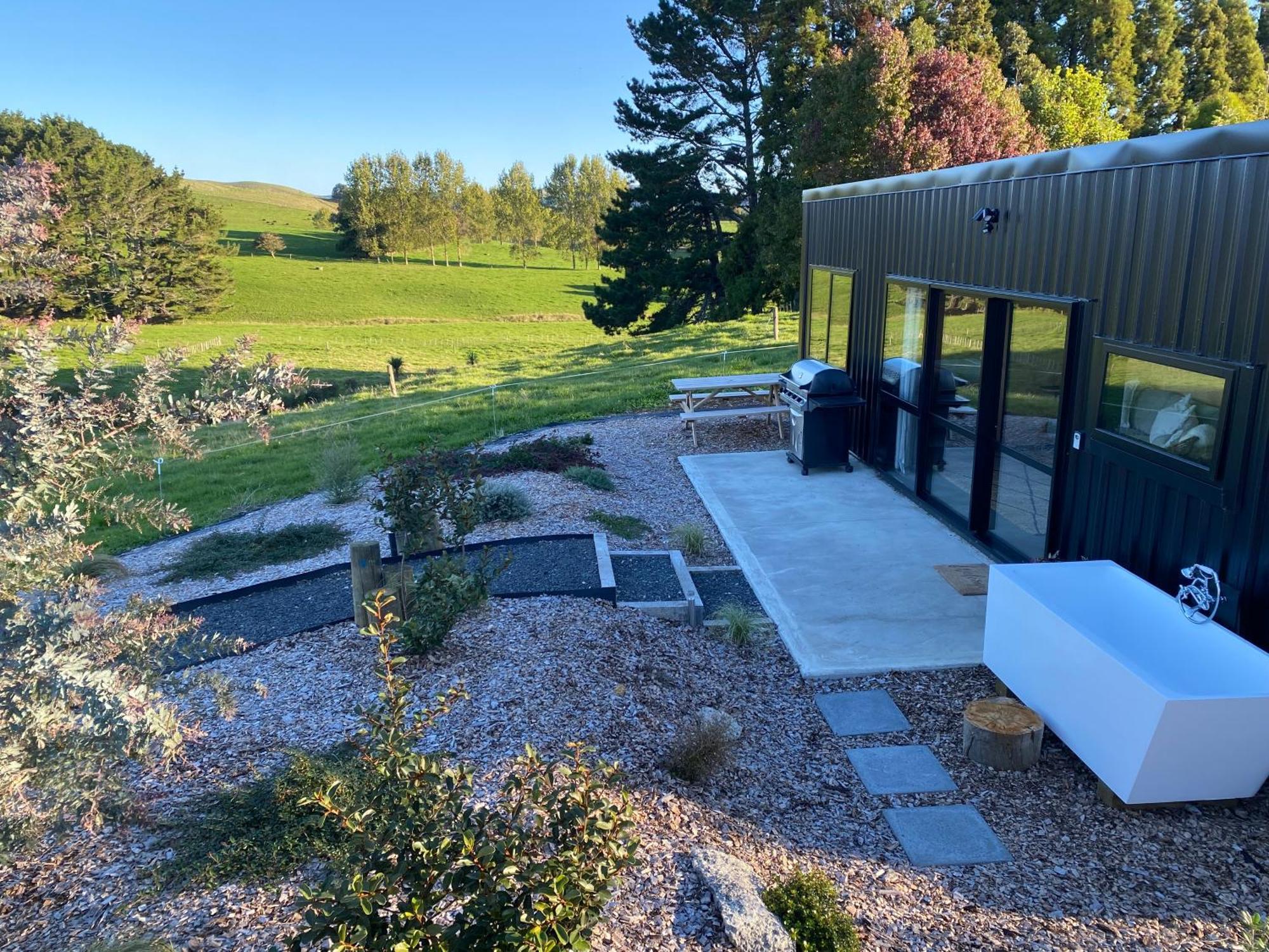 Villa Soul Shack, With Outdoor Bath Raglan Esterno foto